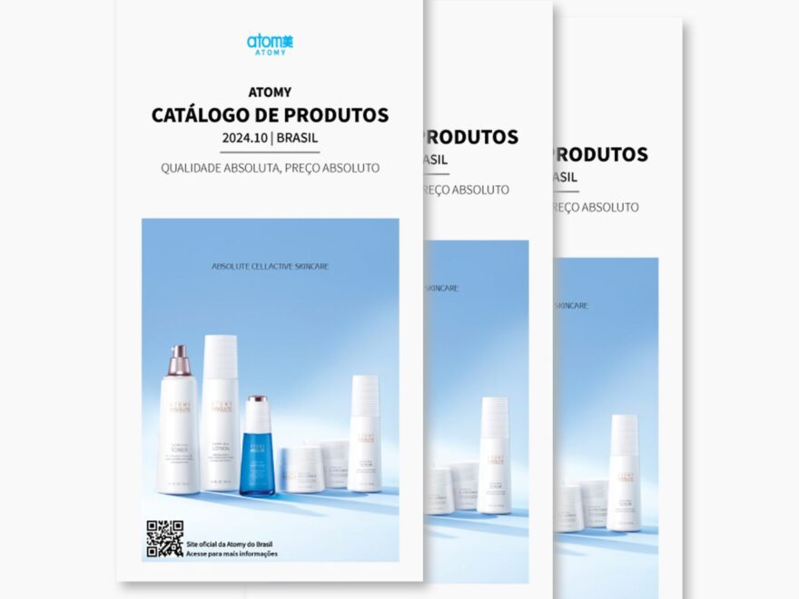 ATOMY CATÁLOGO PRODUTOS 20 unidades